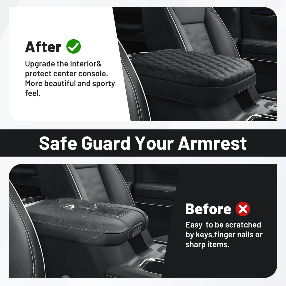 Autorder underside detail showing elastic straps and anti-slip backing benefit