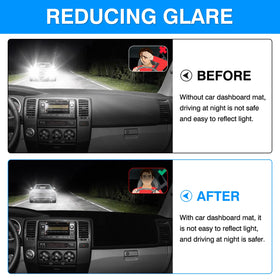 Autorder installed on dash aligned with vents and sensors for proper fit