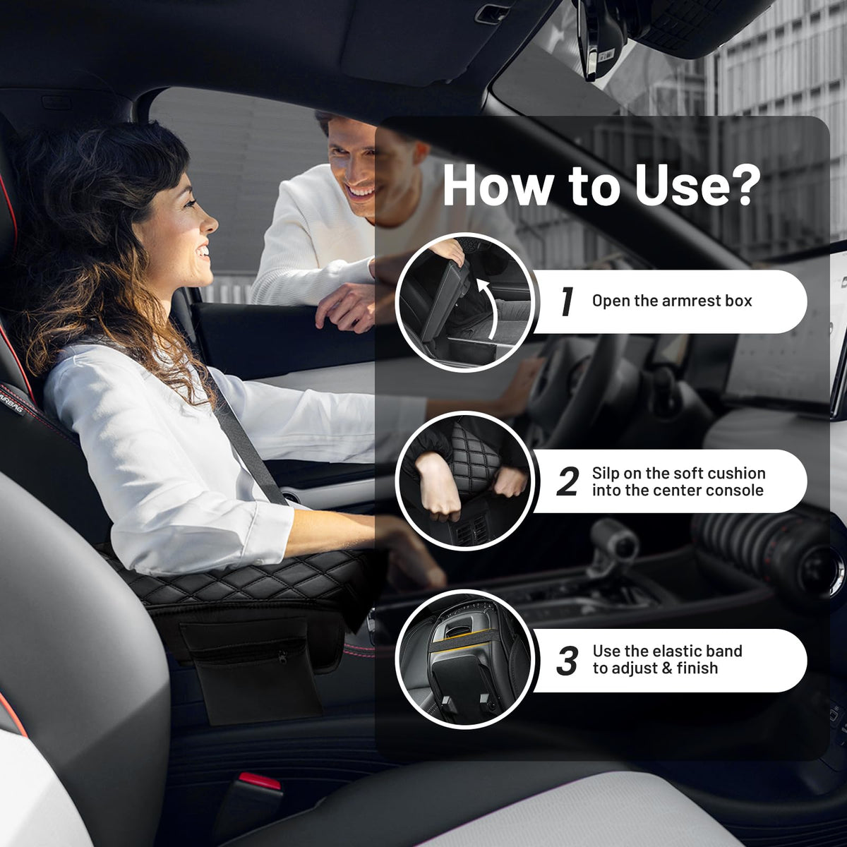 Autorder lifestyle interior showing protected console during travel