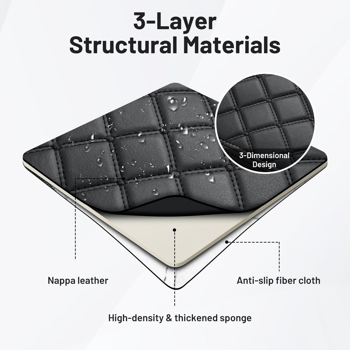 Autorder hand resting on cover showing comfortable support and fit