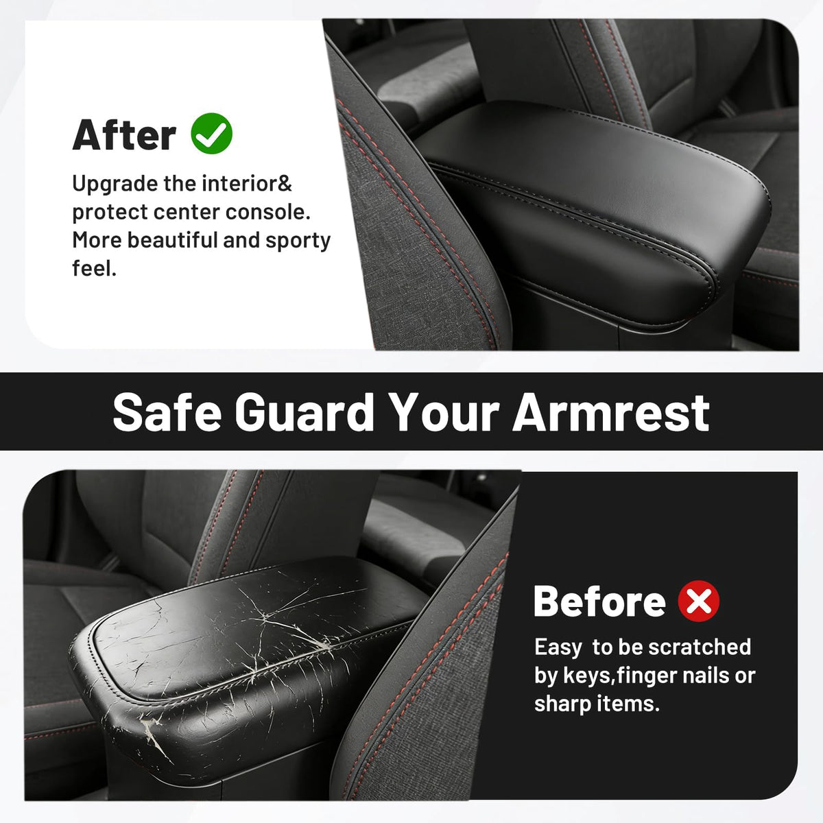 Autorder edge stitching detail showing secure seams and long-lasting fit