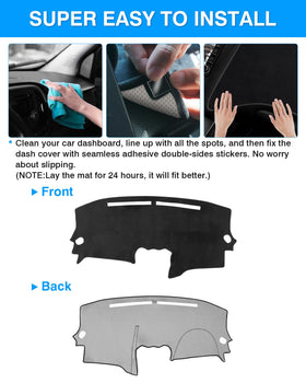 Autorder precise cutouts aligning with Altima vents and sensors for fit