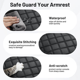 Autorder top view showing elevated armrest for ergonomic relief