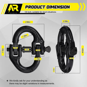 AUTORICH close-up of pin-and-clip design for fast tool-free installation benefit