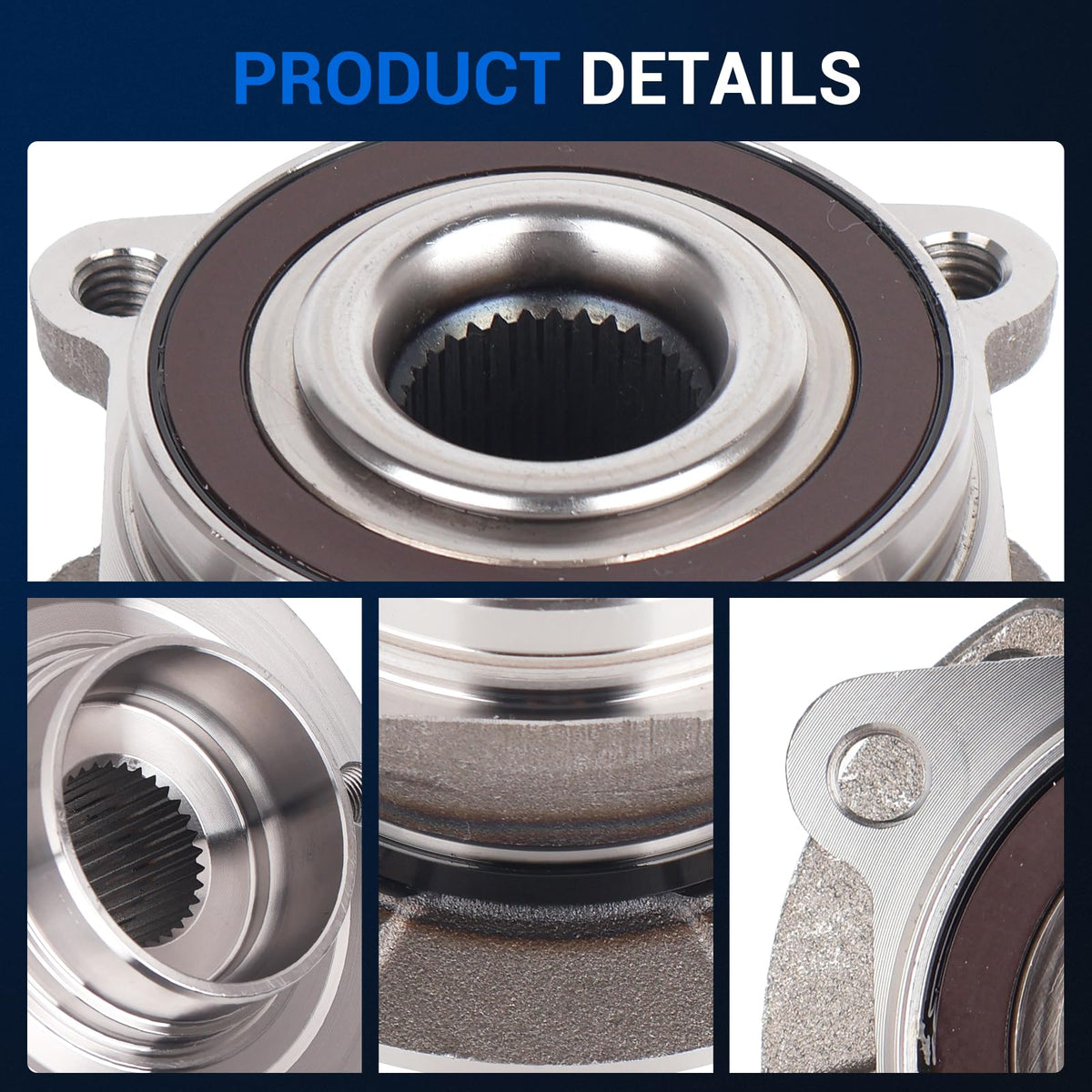 Autoround hub installed at vehicle rear showing durable fitment benefit