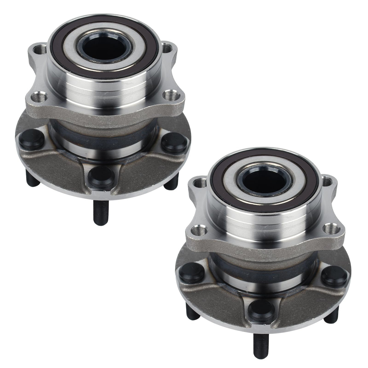 Autoround hub assembly front view showing 5-lug design and fitment benefit