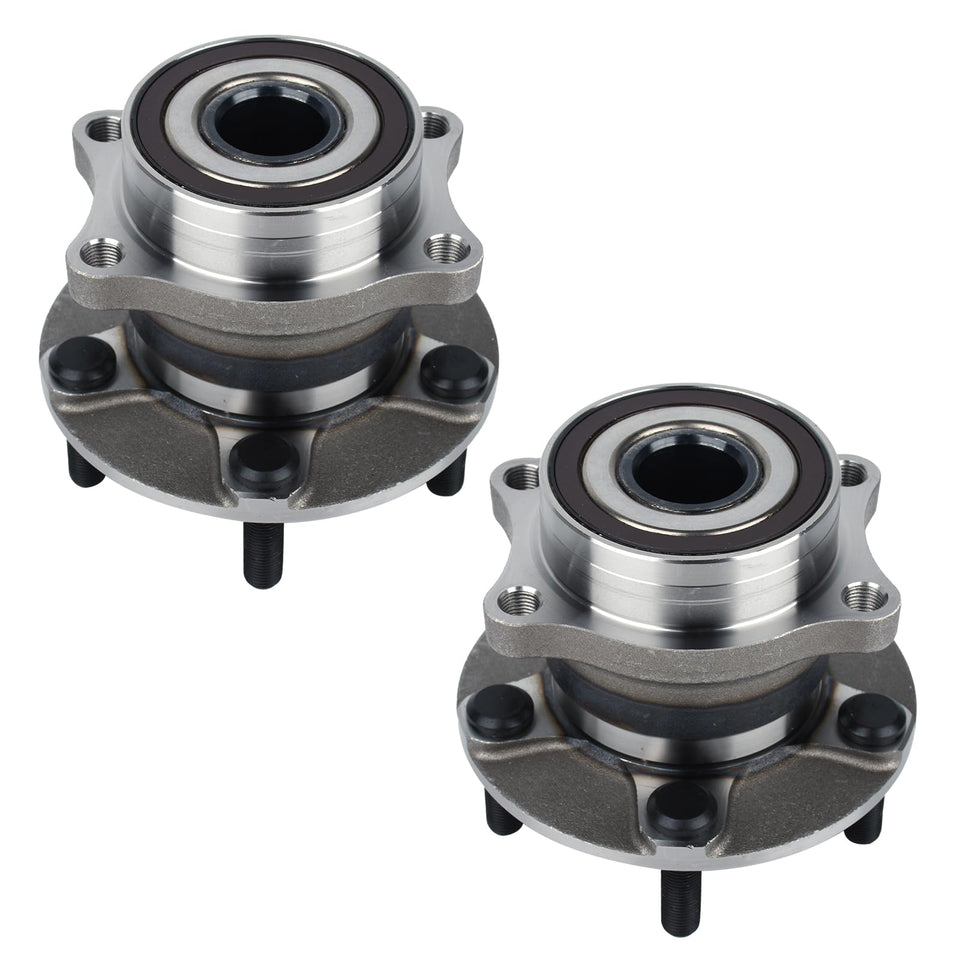 Autoround hub assembly front view showing 5-lug design and fitment benefit