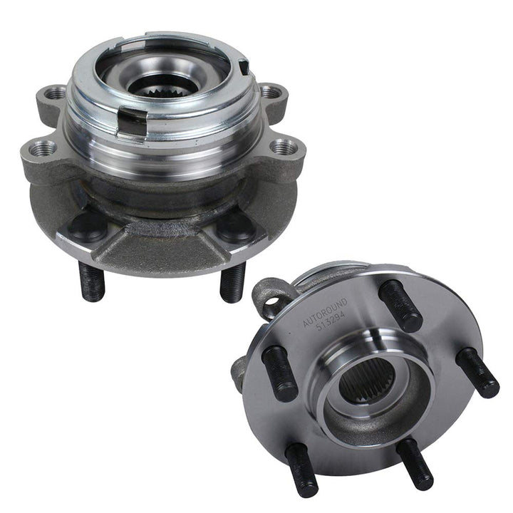 Autoround 513294 front hub assembly front view showing mounting, ensures correct fit