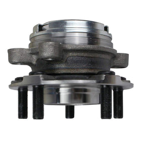 Autoround hub installed on Altima knuckle illustrating ready-to-fit convenience