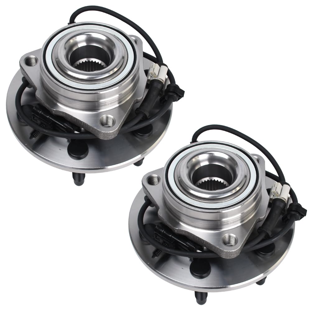 Autoround front hub assembly front view showing solid construction and fit