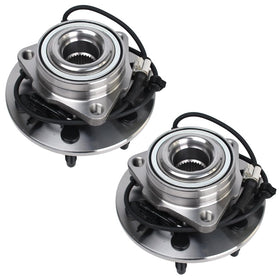 Autoround front hub assembly front view showing solid construction and fit