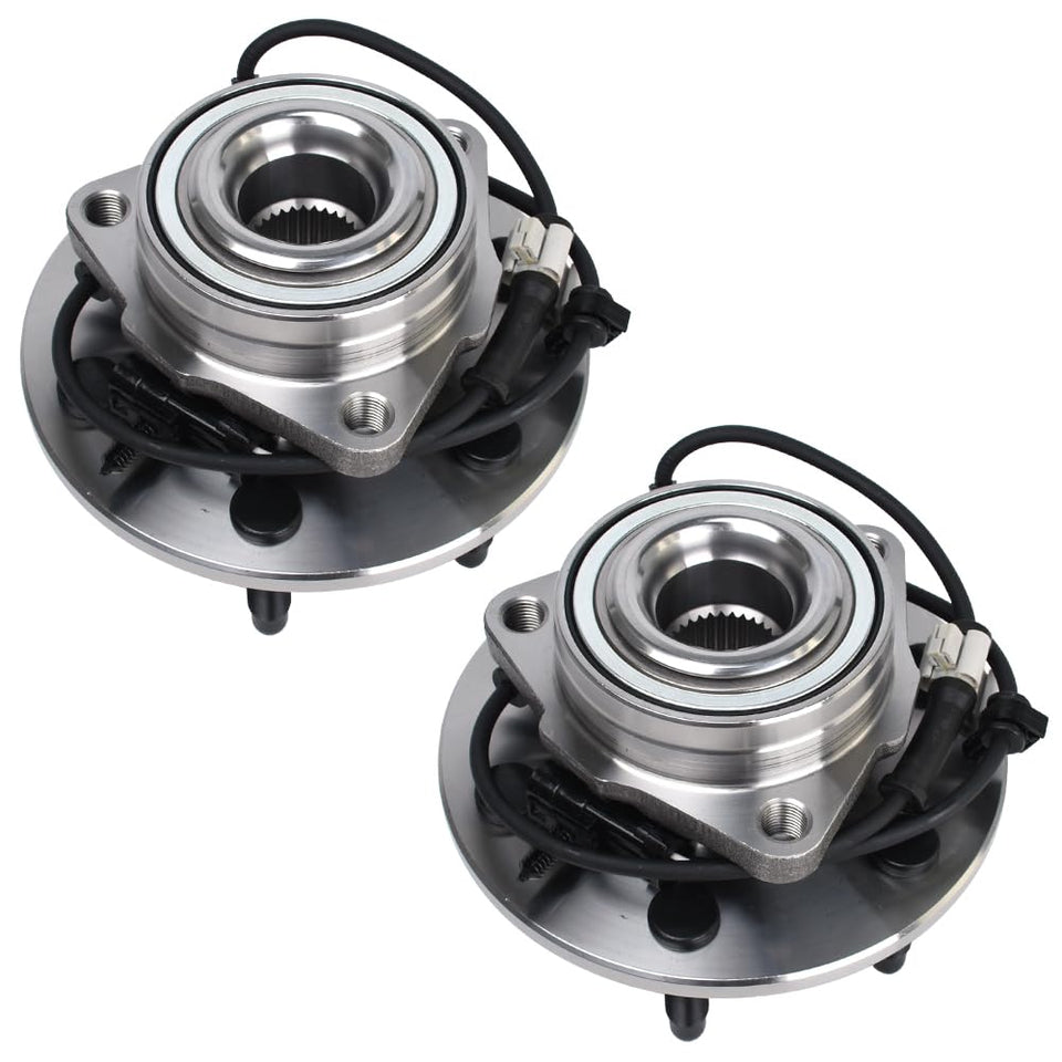 Autoround front hub assembly front view showing solid construction and fit