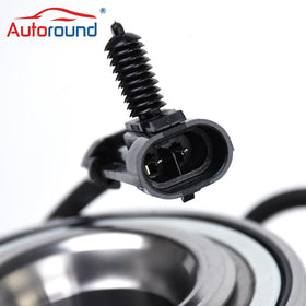Autoround hub being installed in a garage to restore smooth wheel rotation