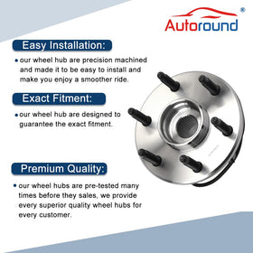 Autoround pair installed on front axle demonstrating restored wheel stability