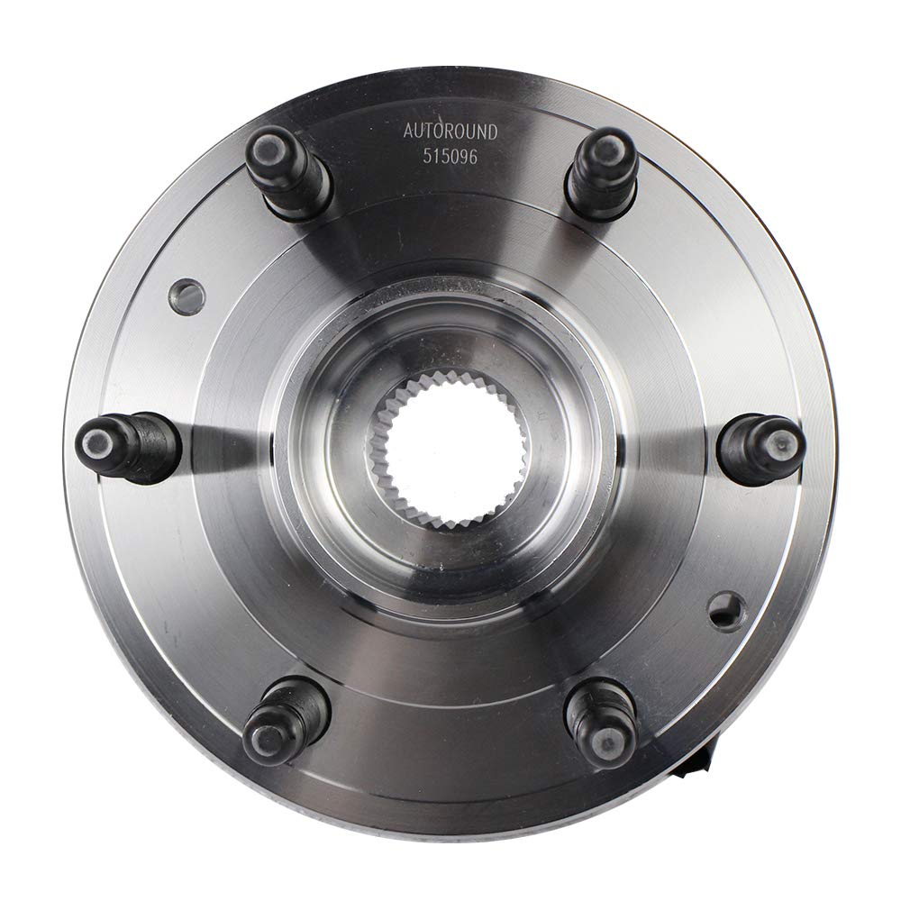Autoround hub installed on vehicle knuckle demonstrating fitment and simpler replacement