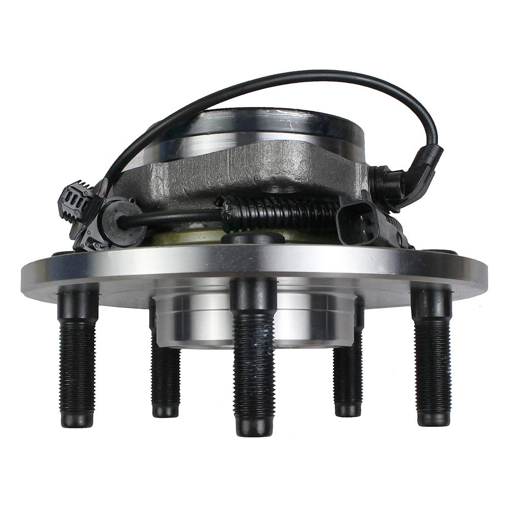 Autoround hub mounted on Dodge Ram front axle demonstrating direct-fit replacement