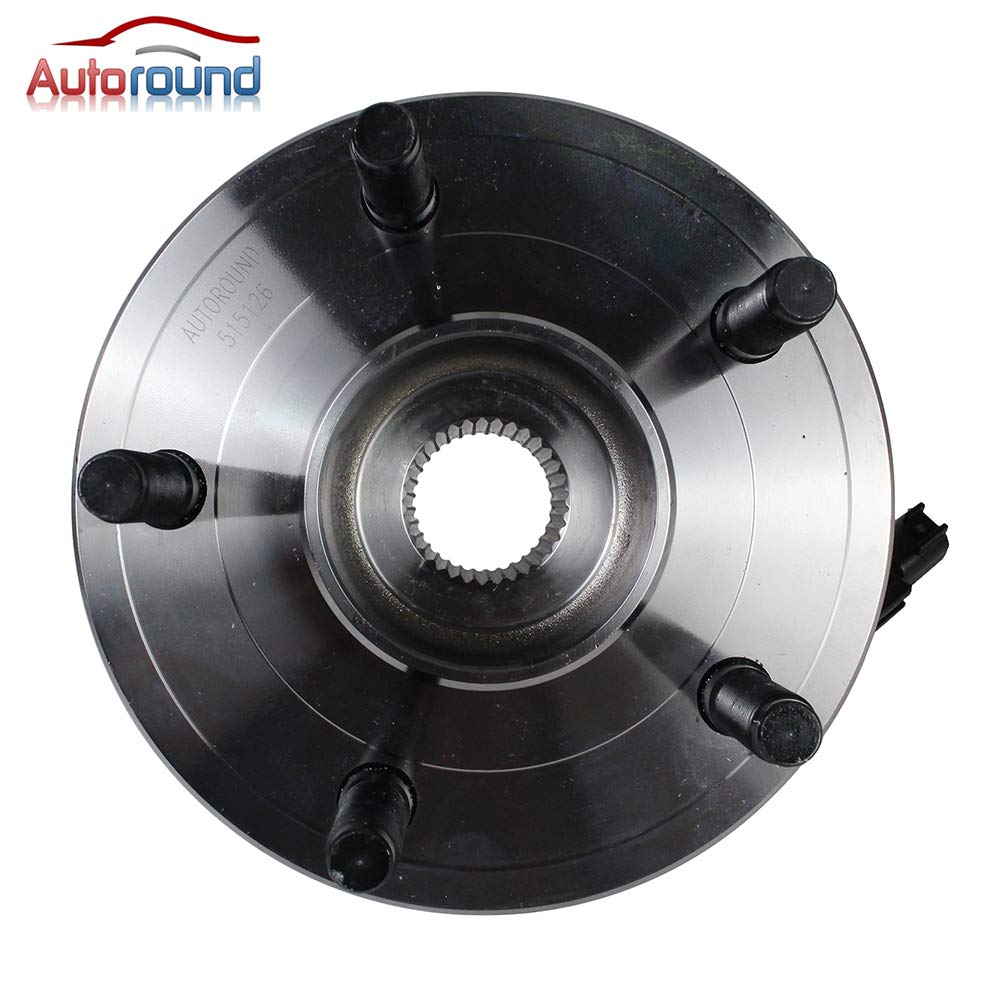 Autoround backside showing ABS tone ring and flange for sensor accuracy