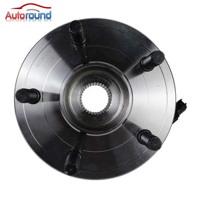 Autoround backside showing ABS tone ring and flange for sensor accuracy