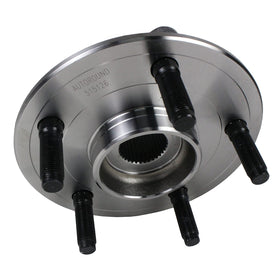 Autoround assembly installed on front knuckle demonstrating bolt-on ease