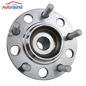 Autoround assembled hub side profile displaying integrated bearing and easy installation