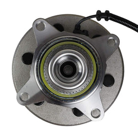 Autoround hub assembly ABS tone ring detail for reliable sensor signal