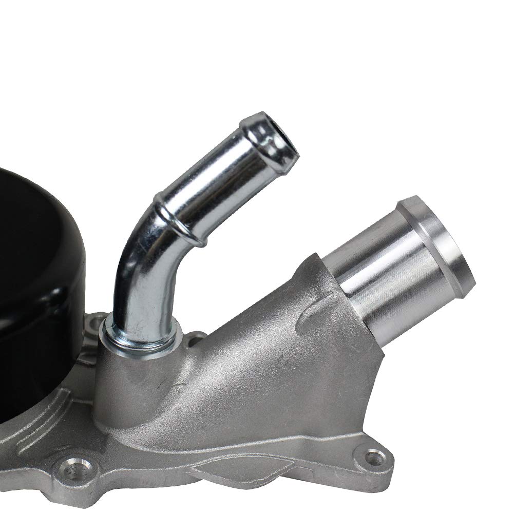 Autoround pump installed in engine bay demonstrating direct-fit replacement convenience