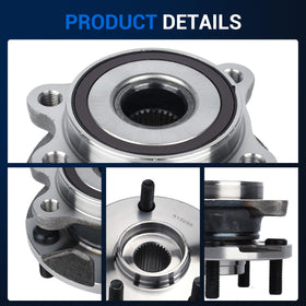 Autoround bearing assembly cross-section illustrating sealed construction for longevity