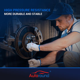 Autoround caliper label and cross-reference showing part numbers for easy identification benefit