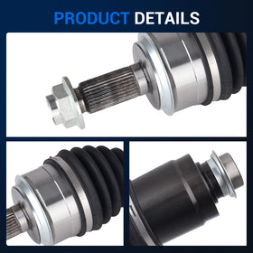 Autoround CV axle installed in Honda engine bay demonstrating correct fit and restored drive
