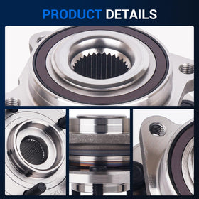 Autoround five-lug flange top view highlighting bolt pattern clarity