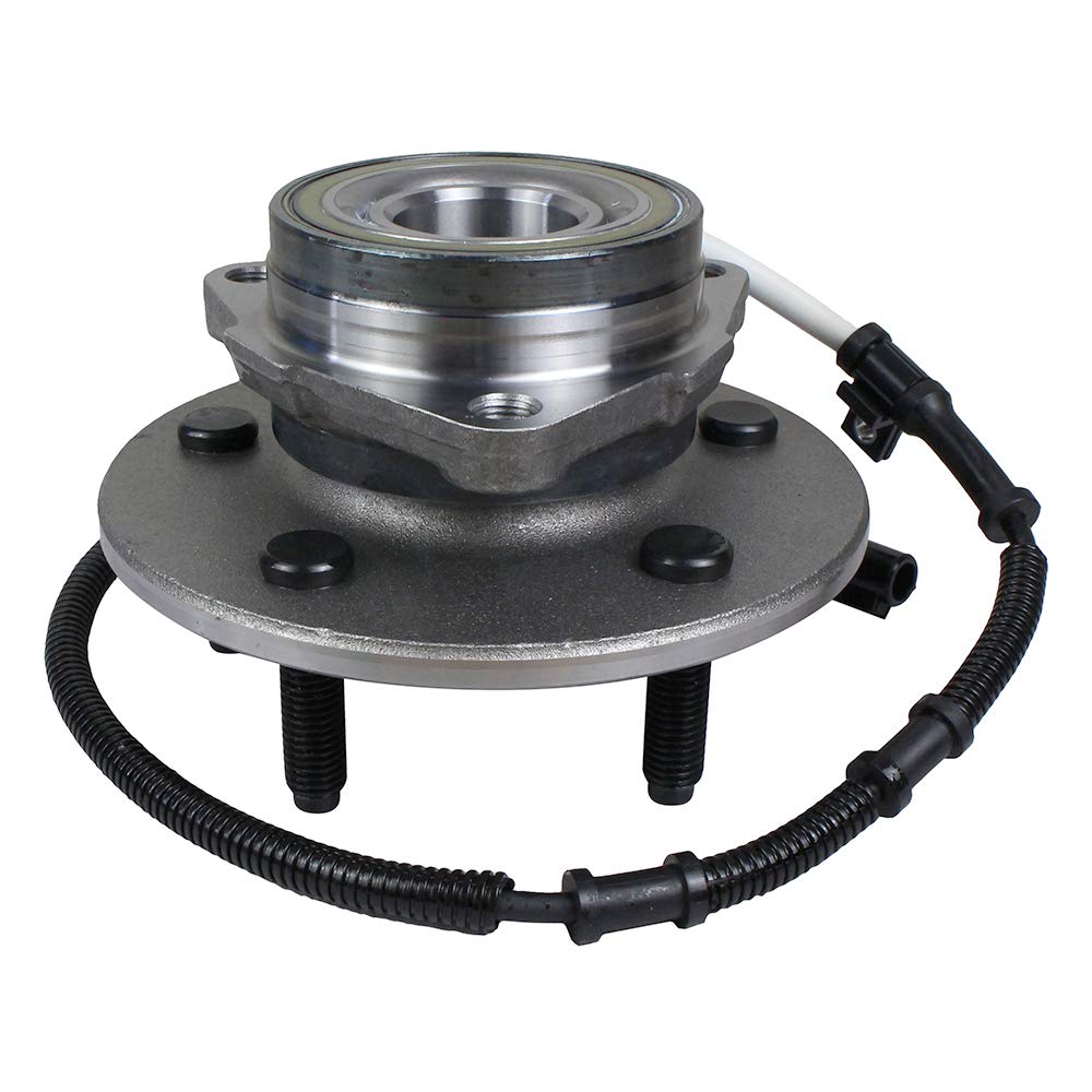 Autoround front hub assembly front view showing bolt pattern and benefit of exact fit