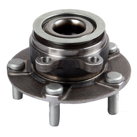 Autoround front hub assembly front view showing flange and lug holes for direct fit benefit