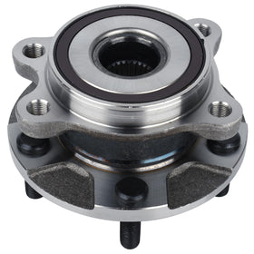 Autoround front hub assembly front view showing fit and durability benefit