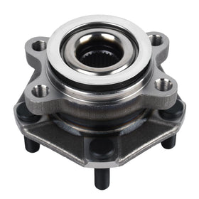 Autoround front hub assembly front view showing five-lug design and fitment benefit