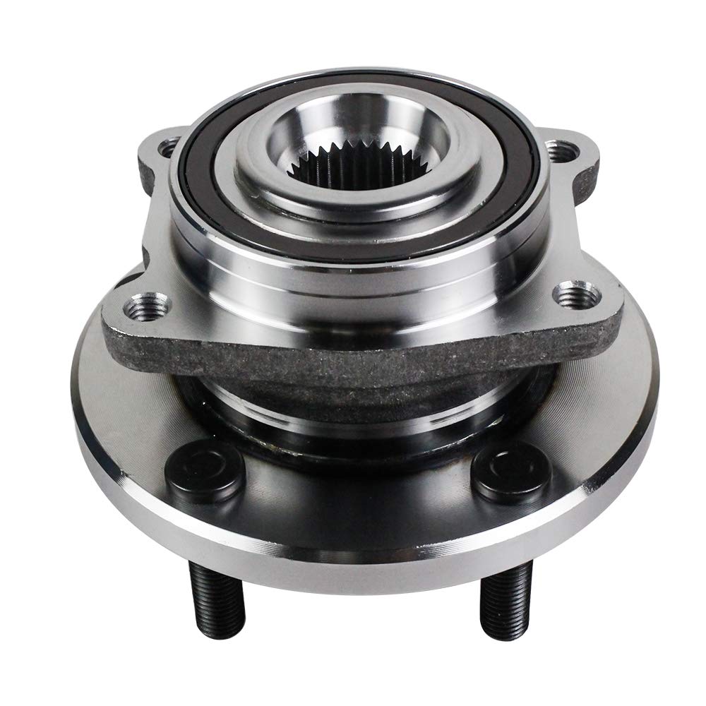Autoround front hub assembly front view showing fit and mounting ease