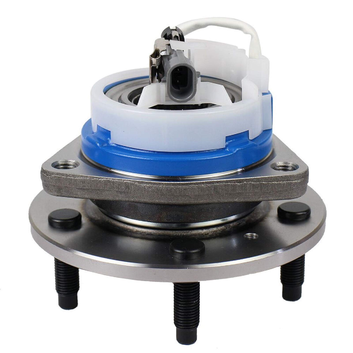 Autoround front hub assembly frontal view showing clean casting and mounting surfaces