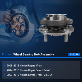 Autoround hub flange close-up highlighting precise machining and bolt pattern accuracy
