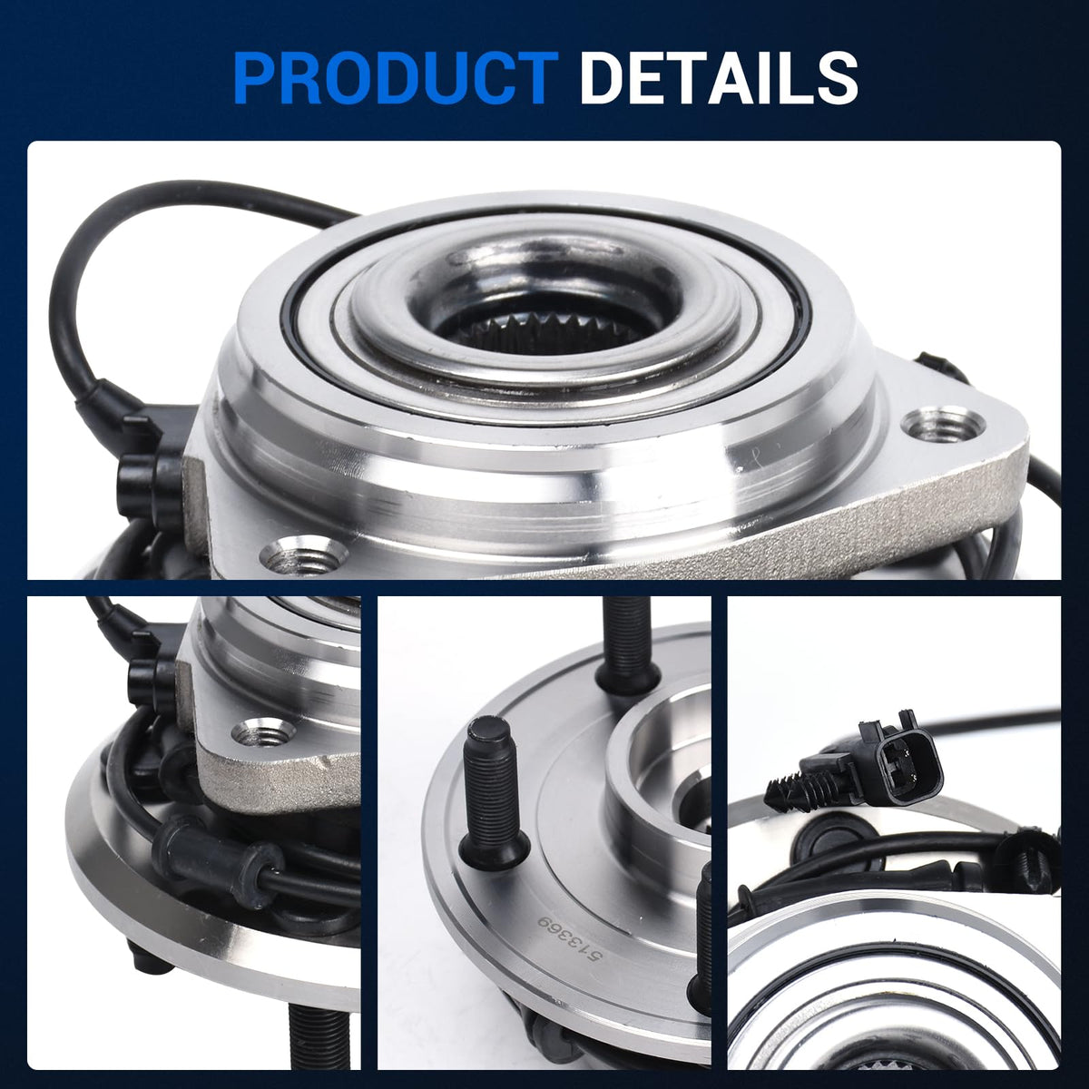 Autoround hub mounted on Jeep during installation illustrating easy fit and reduced labor