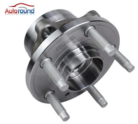 Autoround hub installed on vehicle wheel hub demonstrating restored stability
