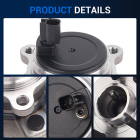 Autoround five-lug pattern and bolt holes clear view for correct wheel mounting