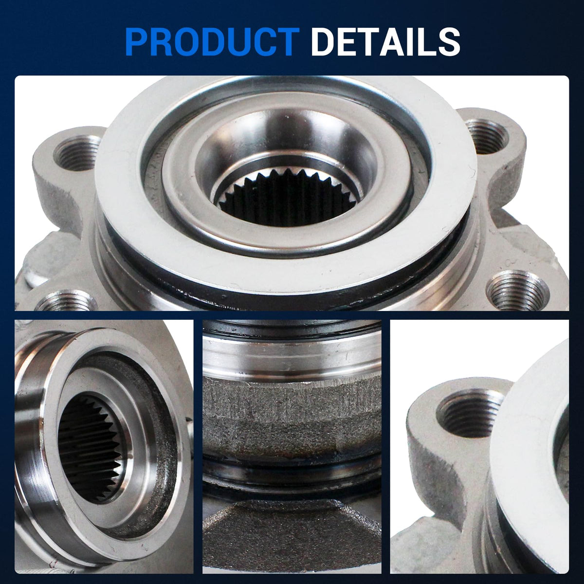 Autoround hub mounted on rotor demonstrating bolt-on fit and simplified replacement