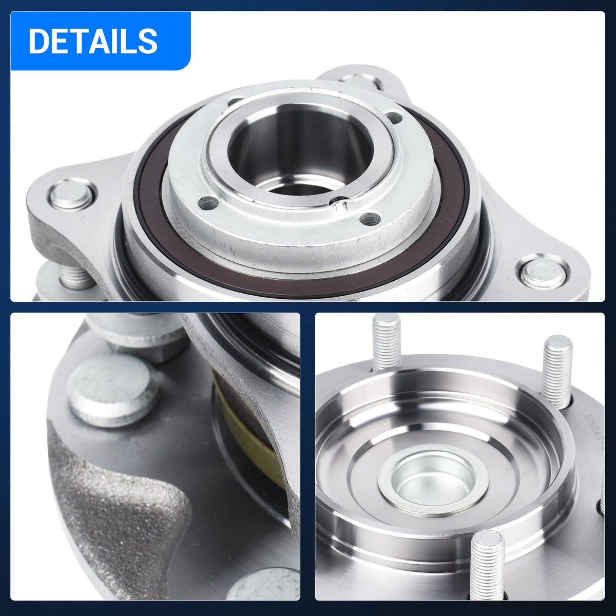 Autoround hub next to ruler for scale and correct flange offset verification