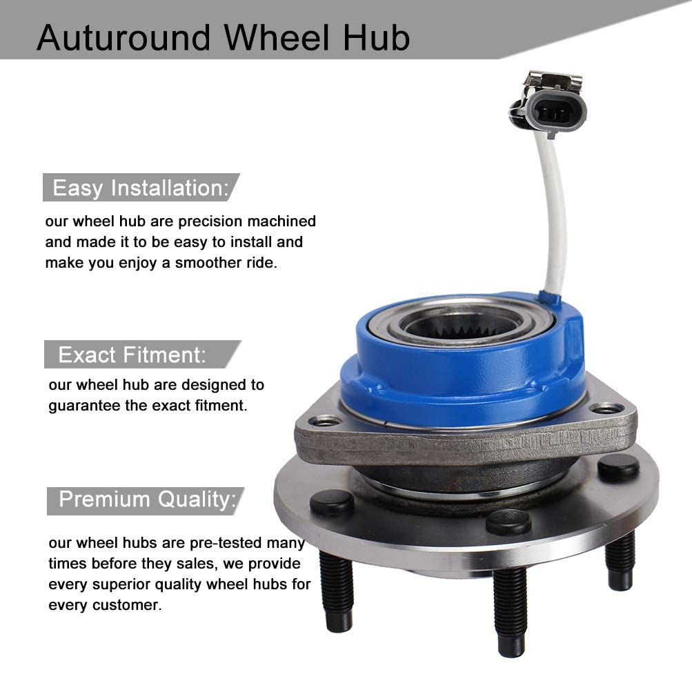 Autoround hub side profile highlighting flange diameter and correct wheel seating benefit