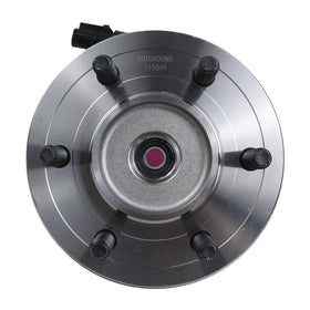 Autoround assembly installed on F-150 front axle demonstrating correct fit