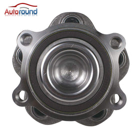 Autoround hub installed on rear axle demonstrating proper fitment and ABS alignment