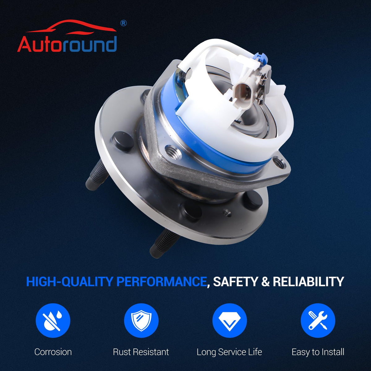 Autoround hub installed on wheel assembly demonstrating fitment and alignment