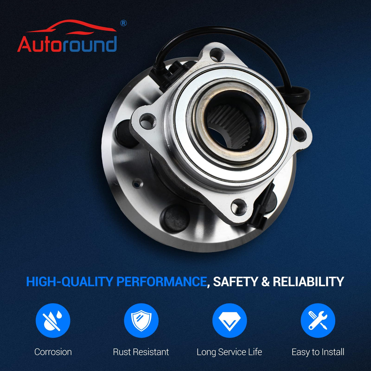 Autoround hub packaged with protective materials for safe shipping and damage prevention