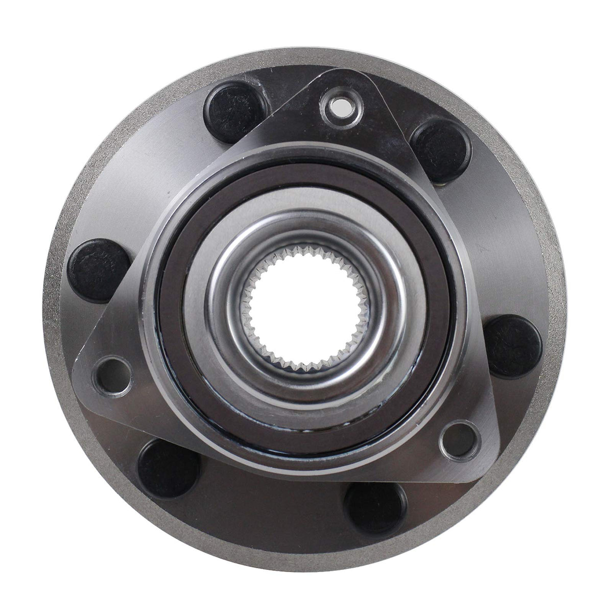 Autoround side profile showing hub flange and bolt circle clarity