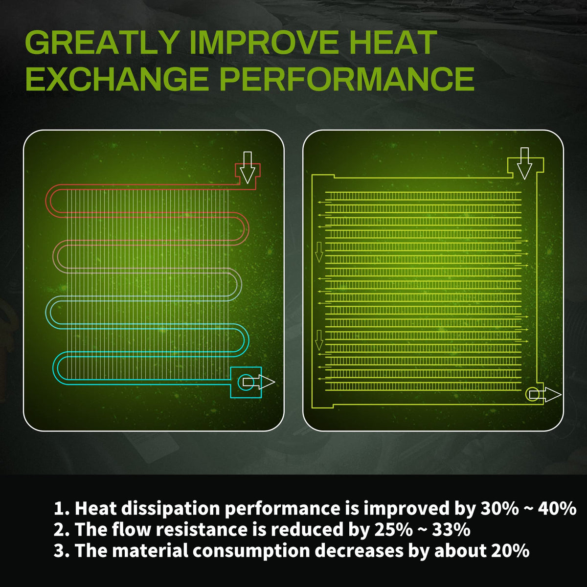AUTOSAVER88 condenser installed in engine bay demonstrating direct replacement fit