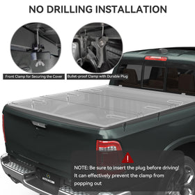 AUTOSAVER88 tri-fold folded back for full bed access benefit